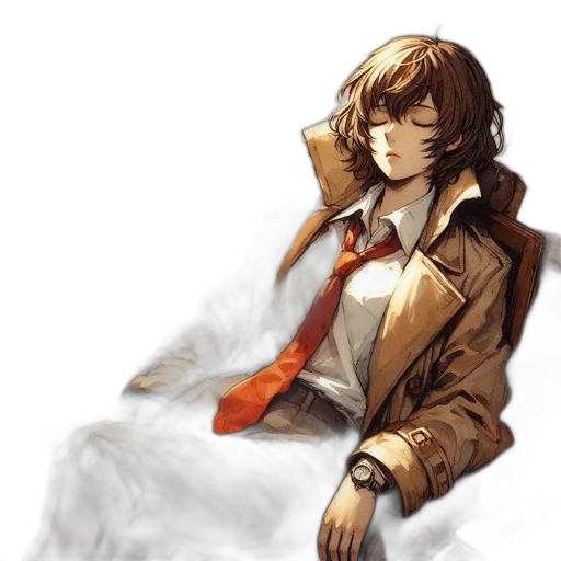 jacket, staff, sword, weapon transparent PNG cut-out