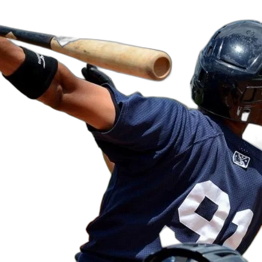 baseball, player, blue, jersey transparent PNG cut-out