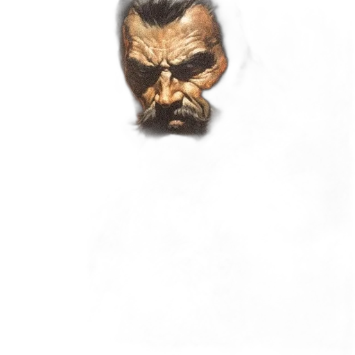 mask, face, staff, creature transparent PNG cut-out