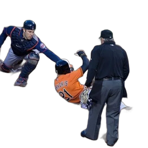 creature, baseball, player, slides transparent PNG cut-out