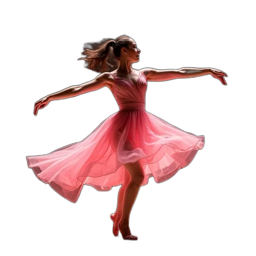 dress, photorealistic, 3d render, concept art transparent PNG cut-out