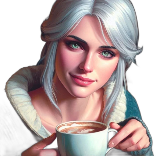 face, dragon, staff, fantasy art transparent PNG cut-out