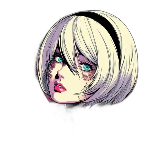 face, jewelry, mask, anime transparent PNG cut-out
