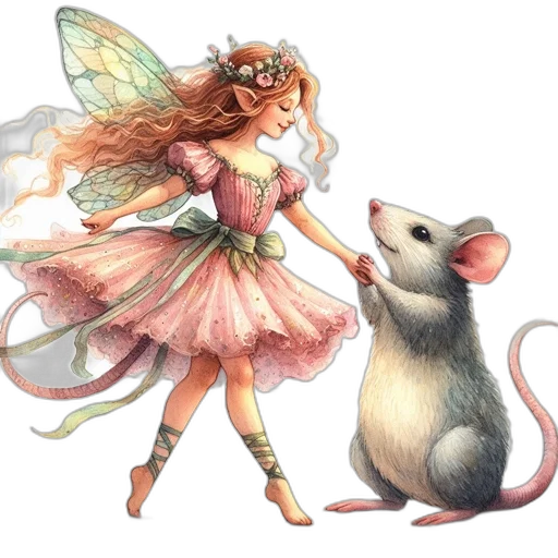 concept art, fantasy art, watercolor, photorealistic transparent PNG cut-out