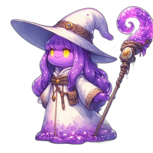 staff, hat, fantasy art, concept art transparent PNG cut-out