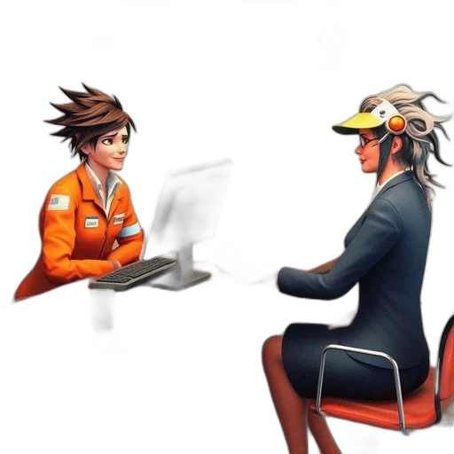 furniture, staff, concept art, cyberpunk transparent PNG cut-out