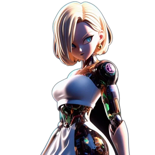 robot, dress, jacket, concept art transparent PNG cut-out
