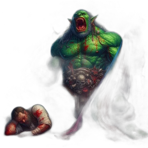 creature, concept art, fantasy art, comic book art transparent PNG cut-out