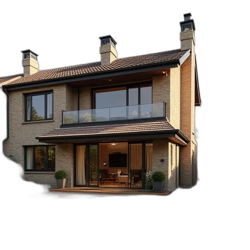 3d render, photorealistic, bedrooms, semi transparent PNG cut-out