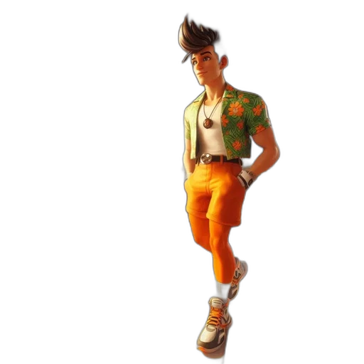 jacket, staff, animal, hair transparent PNG cut-out