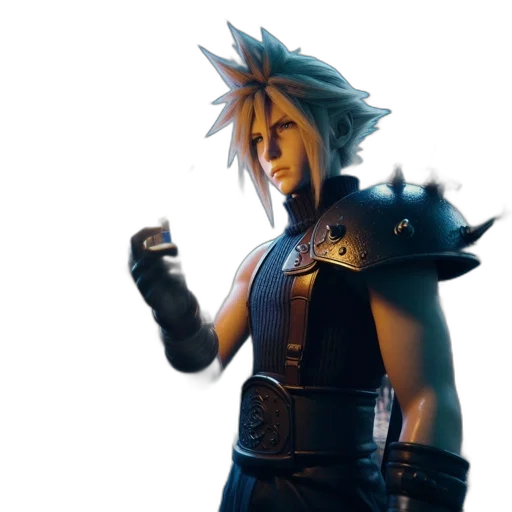 weapon, sword, staff, hair transparent PNG cut-out
