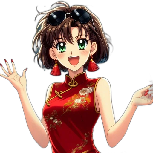 dress, staff, flower, jewelry transparent PNG cut-out
