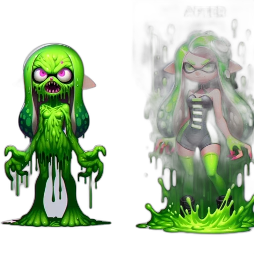 creature, concept art, 3d render, pixel art transparent PNG cut-out
