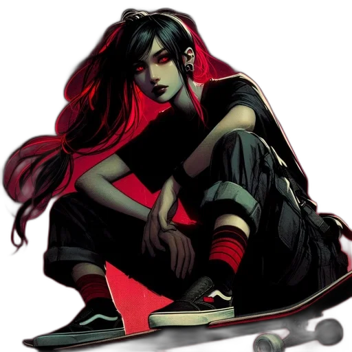 concept art, comic book art, fantasy art, pixel art transparent PNG cut-out