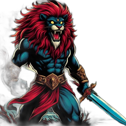fantasy art, comic book art, concept art, cartoon transparent PNG cut-out