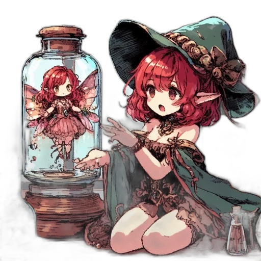 bottle, dress, weapon, staff transparent PNG cut-out