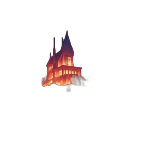 building, crown, staff, dragon transparent PNG cut-out