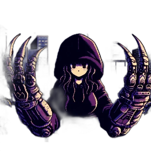 weapon, mask, creature, robot transparent PNG cut-out