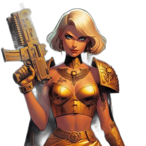 weapon, comic book art, concept art, fantasy art transparent PNG cut-out