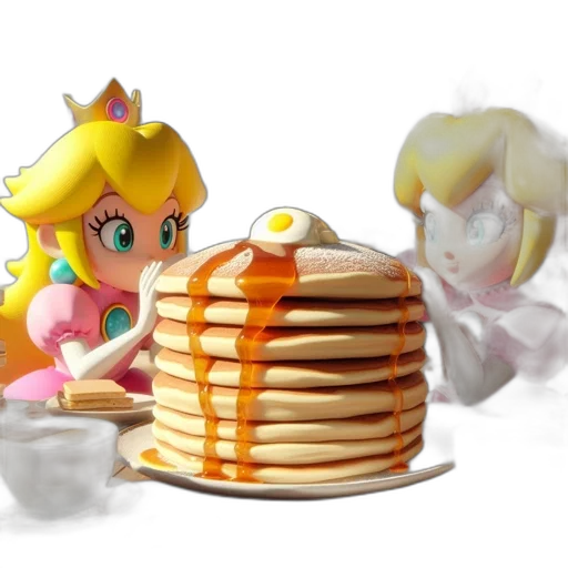 food, weapon, dress, 3d render transparent PNG cut-out