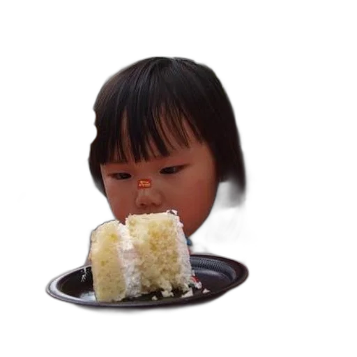 food, face, hair, creature transparent PNG cut-out