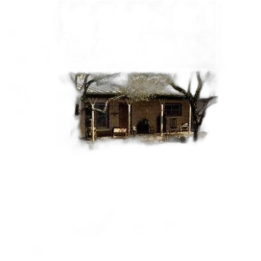 building, furniture, hat, staff transparent PNG cut-out