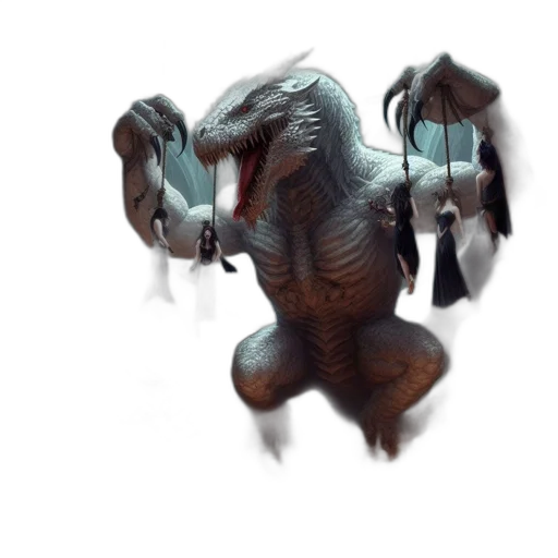 dragon, creature, mask, animal transparent PNG cut-out