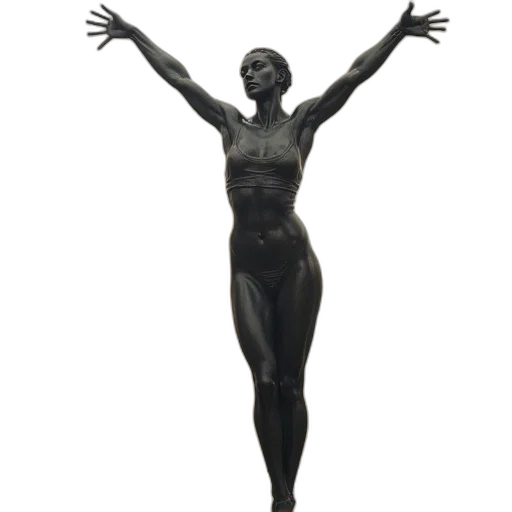 dress, staff, jewelry, creature transparent PNG cut-out