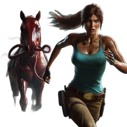 concept art, fantasy art, comic book art, photorealistic transparent PNG cut-out