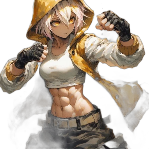 weapon, jacket, sword, concept art transparent PNG cut-out