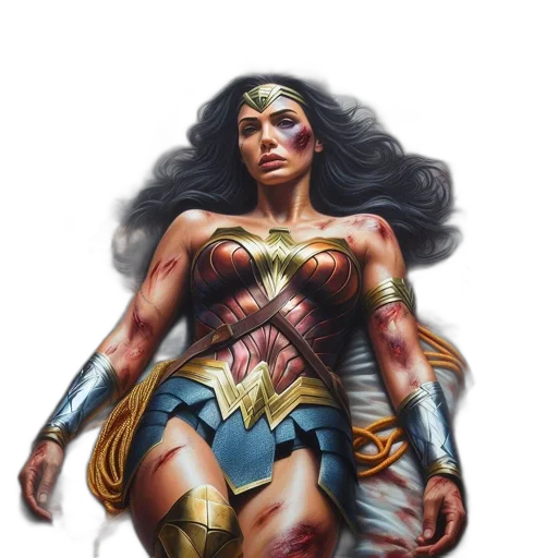 comic book art, concept art, fantasy art, photorealistic transparent PNG cut-out