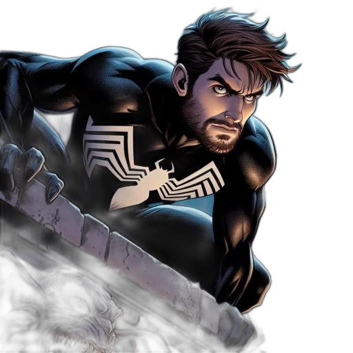 comic book art, concept art, cartoon, fantasy art transparent PNG cut-out