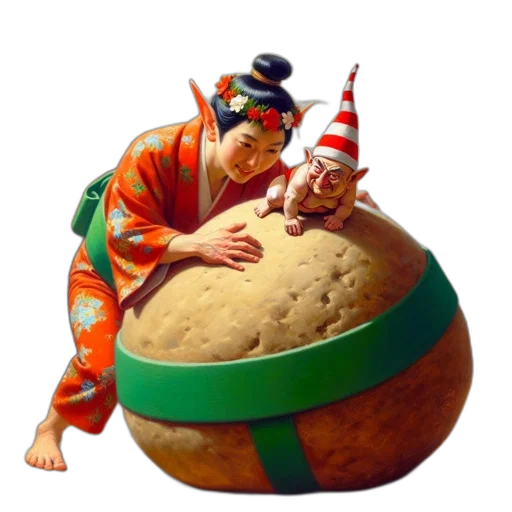 hat, food, umbrella, creature transparent PNG cut-out