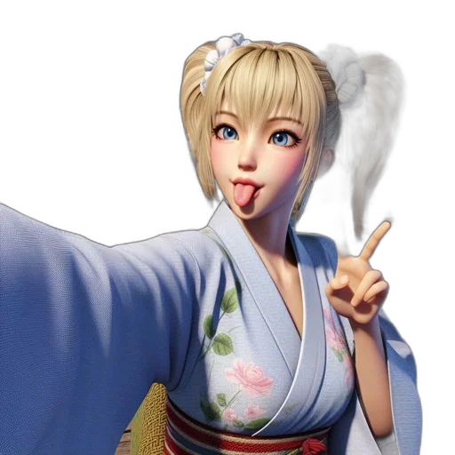 staff, photorealistic, 3d render, anime transparent PNG cut-out