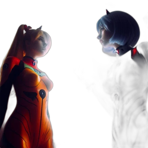 robot, mask, dress, 3d render transparent PNG cut-out