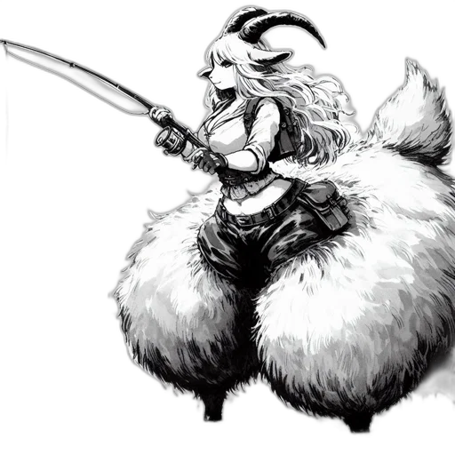 sword, weapon, animal, staff transparent PNG cut-out