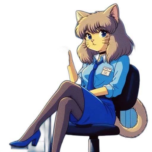 staff, jacket, furniture, anime transparent PNG cut-out