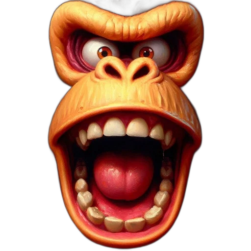 face, mask, animal, creature transparent PNG cut-out