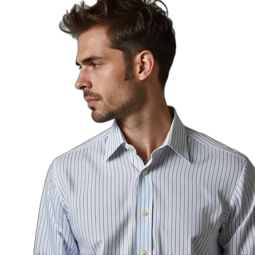 staff, jacket, photorealistic, 3d render transparent PNG cut-out