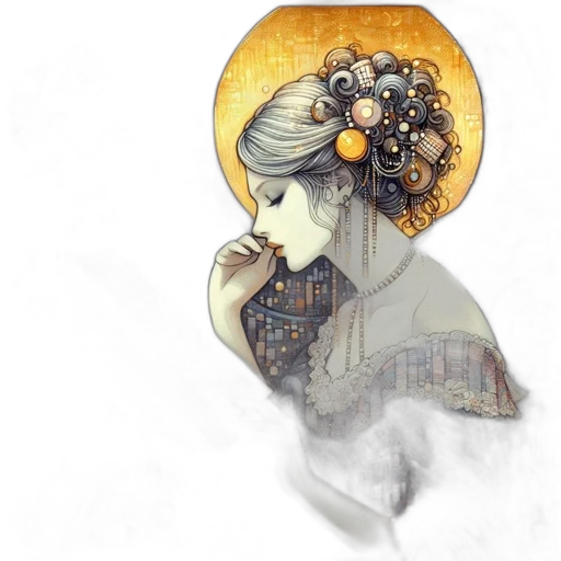 watercolor, fantasy art, concept art, photorealistic transparent PNG cut-out