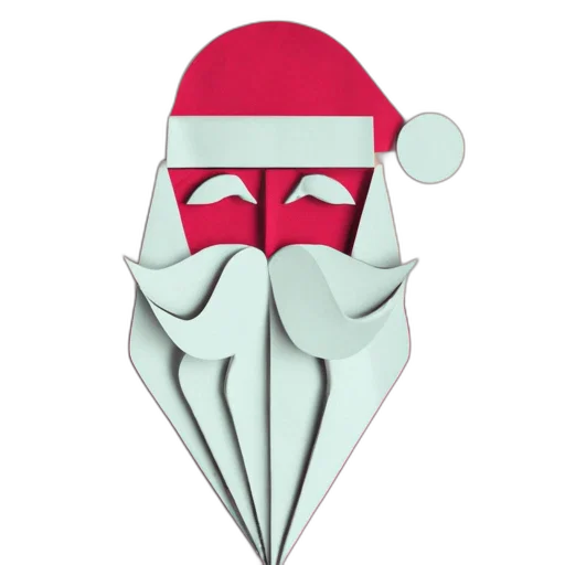 stylized, santa, claus, sculpture transparent PNG cut-out