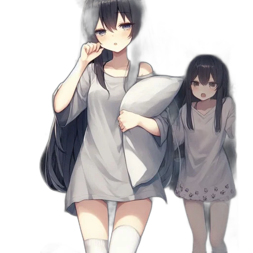 dress, creature, robot, umbrella transparent PNG cut-out