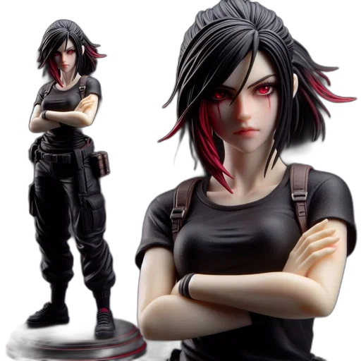 concept art, 3d render, comic book art, fantasy art transparent PNG cut-out