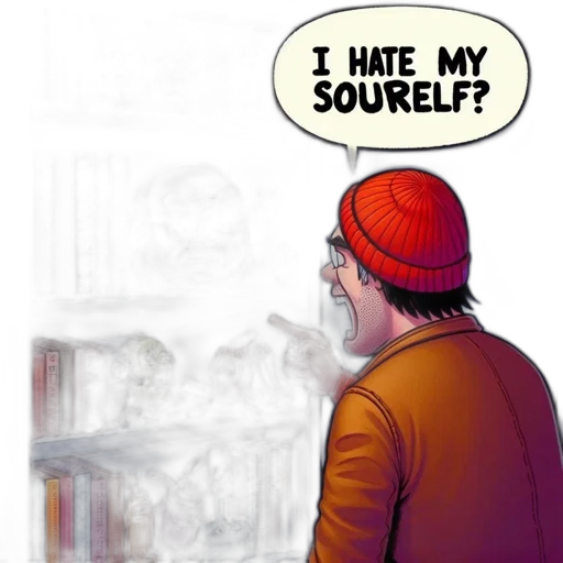 jacket, hat, comic book art, concept art transparent PNG cut-out