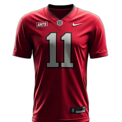 red, sports, jersey, stanford transparent PNG cut-out
