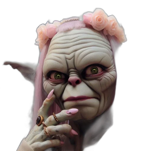 mask, face, creature, concept art transparent PNG cut-out