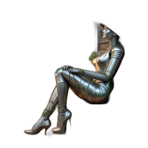 robot, shoes, jewelry, creature transparent PNG cut-out