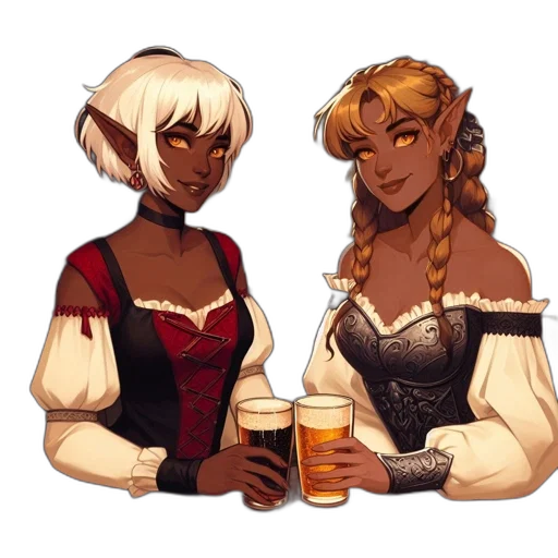 concept art, pixel art, fantasy art, comic book art transparent PNG cut-out