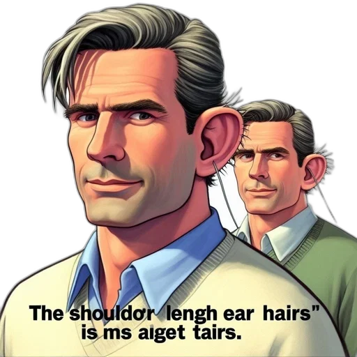 hair, face, staff, mask transparent PNG cut-out