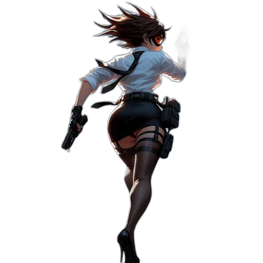 staff, weapon, jacket, dress transparent PNG cut-out